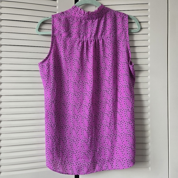 Banana Republic Women Sleeveless Blouse Lavender Size P/S #028 - Picture 2 of 6